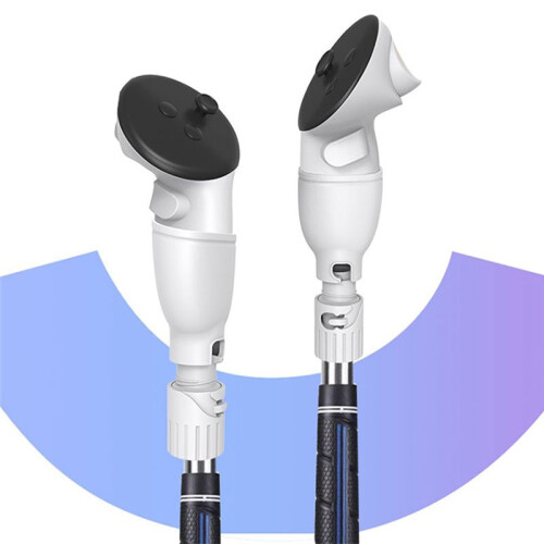 VR  Club Handle Grip Retractable  Grip Adapter VR  Simulator Handle for  Quest 3S VR Game Accessories 2