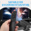 2Pcs Projector Remote Control for HY300 / HY300 PRO / HY320 / HY320MINI Projector Portable Control Remote Universal 9
