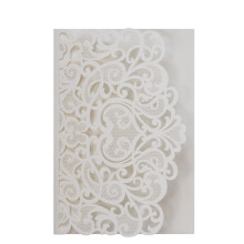 50Pcs Multipurpose Greeting Cards Hollowed Out Lace-Bai Baoxing
