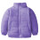 Soft Polyester Padded Overcoat For Kids Sensitive-Purple 150cm 1