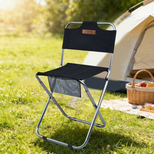 High Capacity Aluminum Folding Stool For Outdoor Use And Stable 1