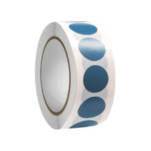 (Lake blue, 13mm) Red Dot Stickers 1000 Sheets Per Roll Suitable For Offices Warehouses Classrooms