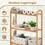 Bamboo Bathroom Shelf - 3-Tier Over-Toilet Storage Unit 3