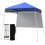 Pop-Up Canopy Tent 2x2m, Adjustable Height, Blue 3