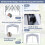 3x3 m Pop-Up Gazebo, Waterproof, Includes Bag & Stakes 5