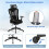 Ergonomic Office Chair with Adjustable Lumbar & Headrest 4