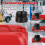 Electric Fuel Transfer Pump, Auto-Stop, 3 Adapters, 3.8 GPM 3