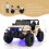 Carrinho elétrico infantil de 12 V com controle remoto e MP3, cáqui 2
