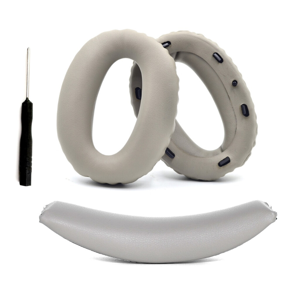 Replacement Ear Pads And Headband Set Compatible With Sony Wh-1000Xm2 / Mdr-1000X - Repair Parts Gold 7314281359942