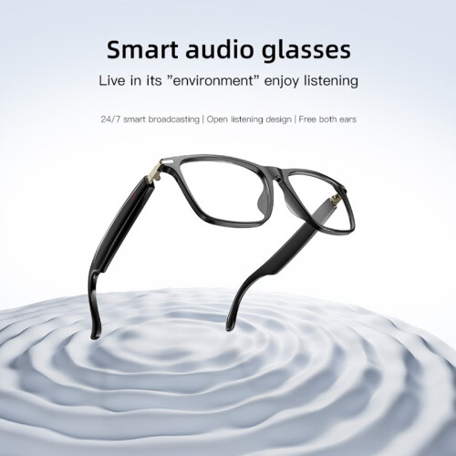 Open-Ear Audio Smart Glasögon - Lätta, Lång Batteritid, Transparent Lins 2
