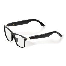 Open-Ear Audio Smart Glasses - Leicht, Lange Akkulaufzeit, Transparente Gläser