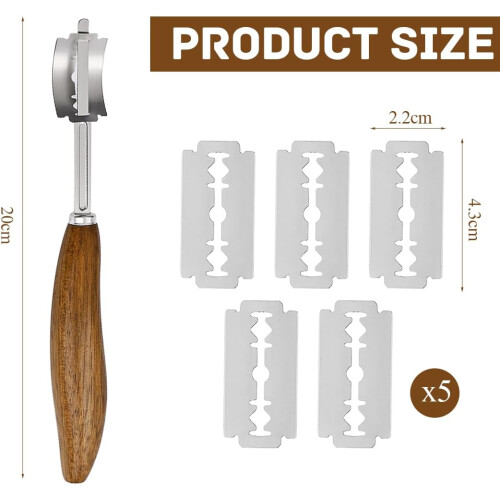 2pcs Bread Lame Tool Knife Sourdough Scoring 1
