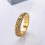 Faltbarer kosmischer Ring / Kugel Gold 18 mm 4