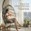 Hortus Hortus Hanging Egg Chair With Cushions And Stand 2