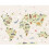 (Large (3.5m X 2.8m)) Children's World Map Natural 2