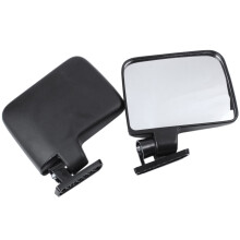 Cart Mirrors - Universal Folding Side View Mirror For Carts Club Car, Ezgo, , Star, Zone Carts