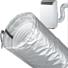 (2pcs) Manga de manguera de aire acondicionado portátil: adecuada para diámetros de 5 pulgadas (aproximadamente 12,7 cm) y 5,9