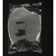 (Black 30mm/1.18in) Cinta aislante de espuma de esponja autoadhesiva de 2m, tira de sellado para puerta y ventana, burlete insonorizado a