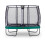 EXIT TOYS EXIT Elegant Premium Trampoline 7x12ft with Deluxe Safety Net – Green 1
