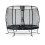 EXIT TOYS EXIT Elegant Premium Trampoline 10ft with Deluxe Safety Net – Black 1