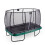 EXIT TOYS EXIT Elegant Premium Trampoline 7x12ft with Deluxe Safety Net – Green 3
