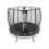 EXIT TOYS EXIT Elegant Premium Trampoline 10ft with Deluxe Safety Net – Black 3