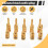 Bananenstekkers, Connectoren, Open Schroeftype, 5 Paar 2