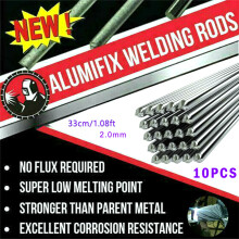 (2.0mm*33cm) 10PCS Universal Aluminum Solution Welding Flux-Cored Rods Wire Brazing Rods