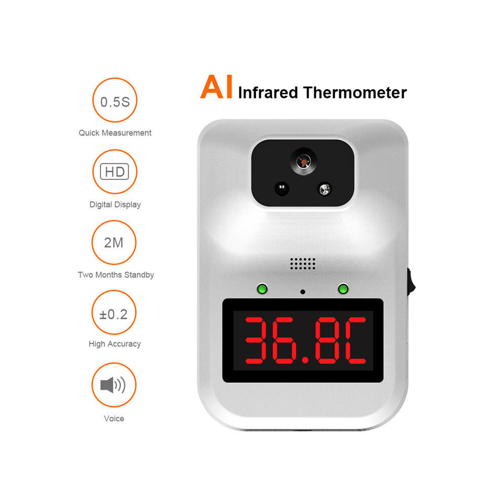 K3 Por Bluetooth AI Infrared Thermometer ??C/??F Body/Object Temperature Alarm