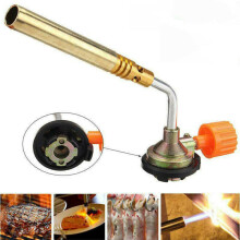 1300?? BUTANE GAS BLOW TORCH FLAMETHROWER BURNER HOME CAMPING WELDING BBQ TOOL