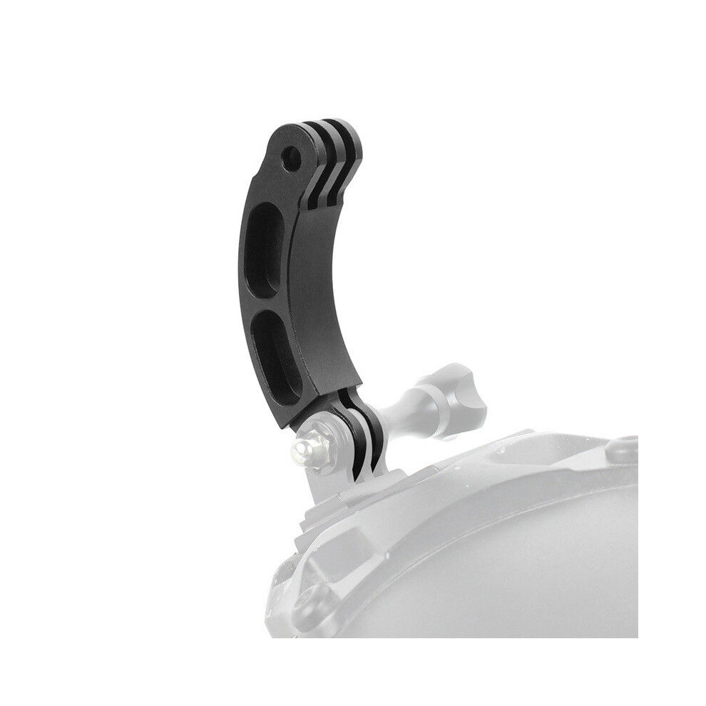 Aluminum Alloy Helmet Extension Arm Fixed Bracket For Gopro Osmo Action Camera Black 320997690757