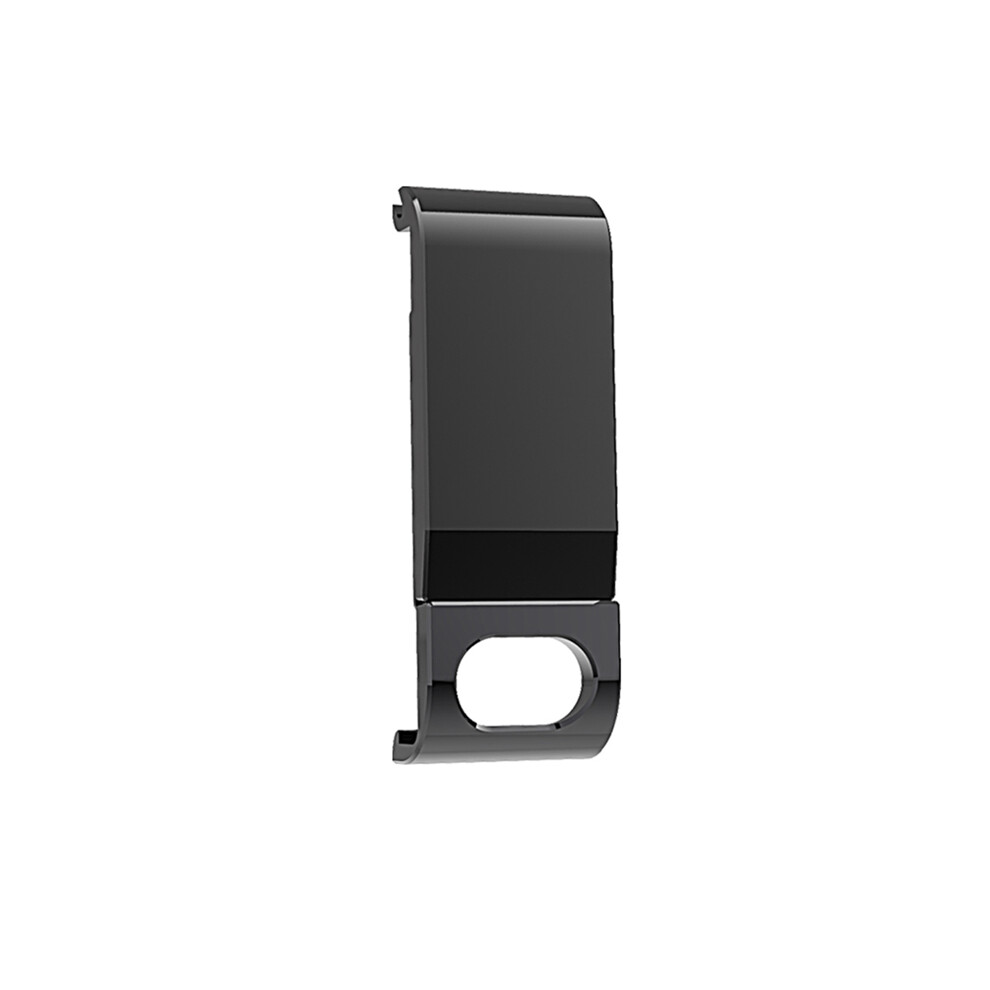 (Black) Metal Battery Lid Side Cover Case With Charging Port For Gopro Hero 9 Sports Camera Black 320997690764