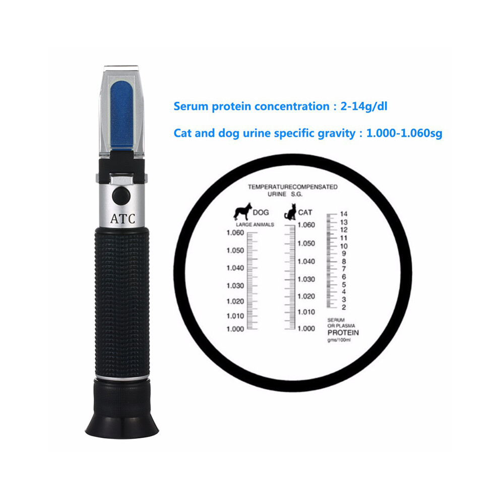 Handheld Tester 4 In 1 Engine Fluid Glycol Antifreeze Freezing Point Car Battery Refractometer Cat Urine Specific Gravity Detector 320997689829