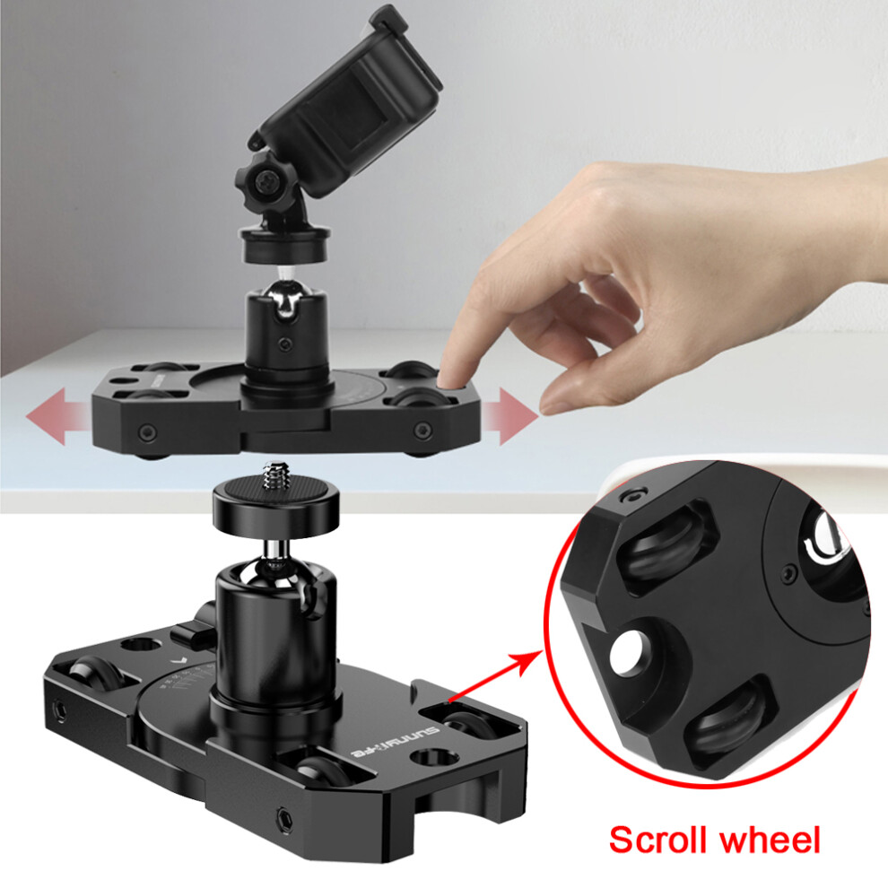 360?? Shooting Time-Lapse Adapter Stabilizer Bracket For Gopro/Osmo Action/Insta360 One R Camera 320997691396