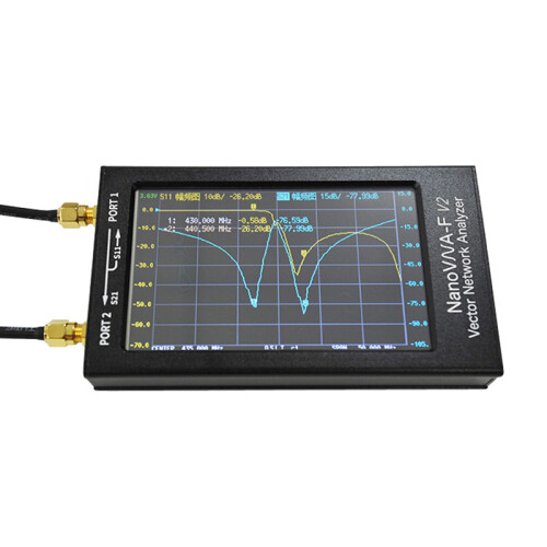 Vector Network Analyzer HF VHF UHF Antenna Analyzer Measuring S Parameters Voltage Standing Wave Ratio 1