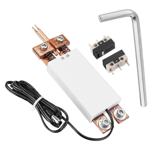 (Black) DIY Handheld Mini Spot Welder Pen Automatic Trigger Built-in Switch Welding Tools 2