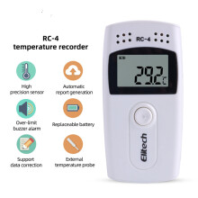 Elitech RC-4 LCD Screen USB Temperature Data Logger Recorder Monitor