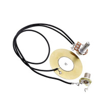 Patch Guitar Pickup Set Acoustic Guitar Ukulele Violin with Potentiometer Pickup