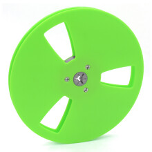 (green) 1/4 7-Inch Empty Tape Reel Core Nab Opening Reel to Reel Recorder for TEAC/ReVox Studer/BASF/Nagra