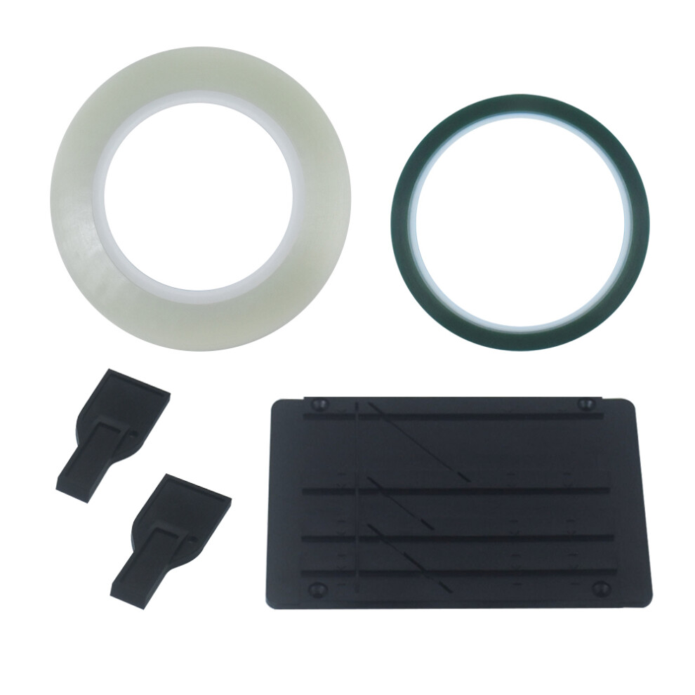 (Black) 1/4 1'' Open Reel Tape Splicing Block Open Reel Audio Splicing For Revoxsonido Black 413590912736