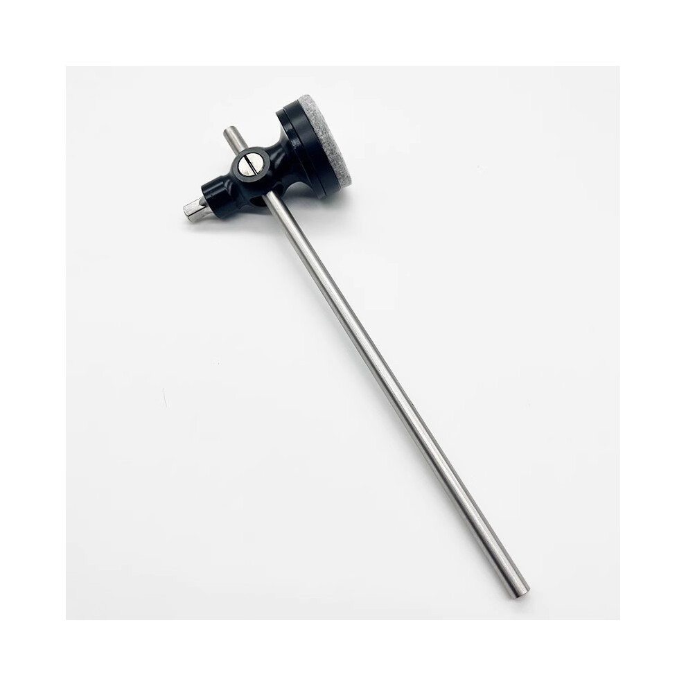 (Black) 1PCS Pro Kick Drum Foot Pedal Beater, Bass Drum Hammer Head