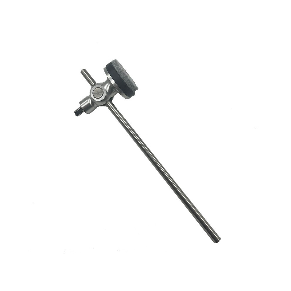 (Silver) 1PCS Pro Kick Drum Foot Pedal Beater, Bass Drum Hammer Head