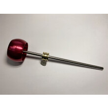 (Red) 1PCS Aluminium Mallet Heads for Drum Set - Stomp Hammer Accessory