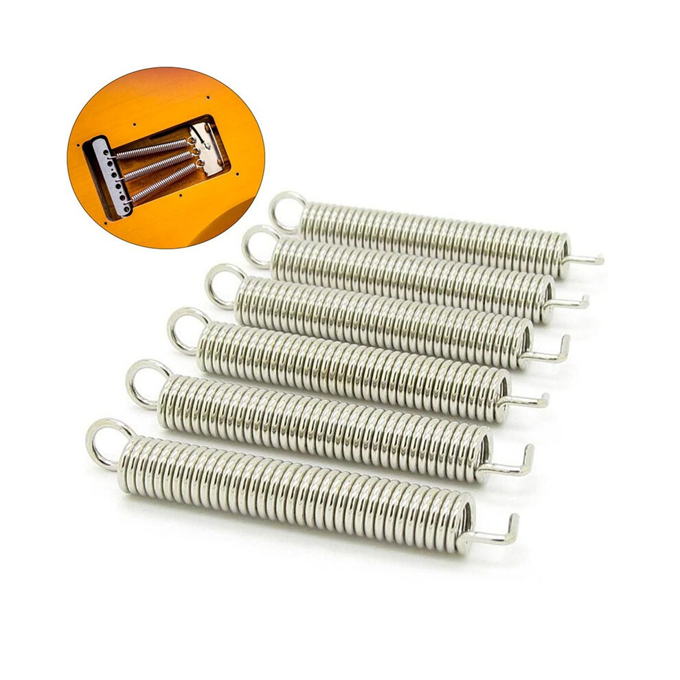 6pcs Electric Guitar Vibrato Bridge Springs for Stratocaster Guitars