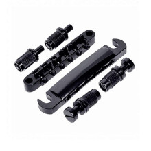 (Black) Set of LP Tune-O-Matic Bridge & Tailpiece for Epiphone Les Paul Guitars