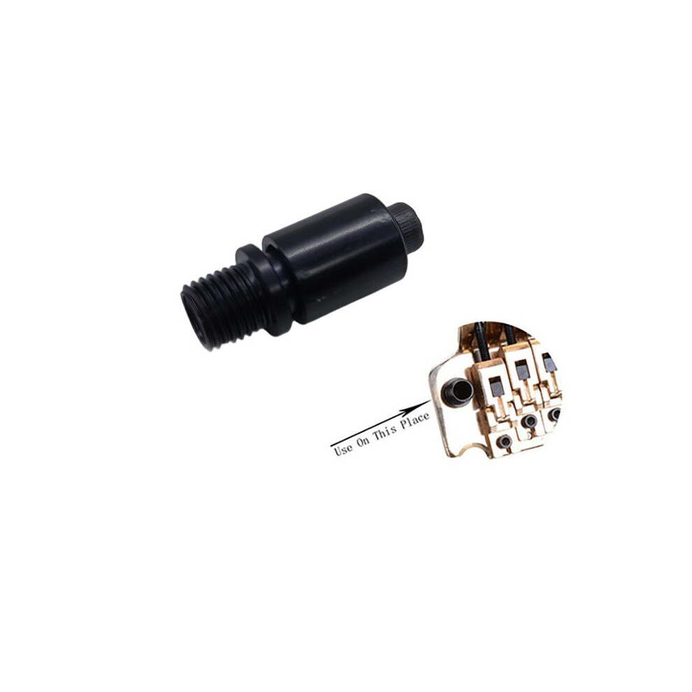 (Black) Electric Guitar Whammy Bar Jack Tremolo Arm Sockets Guitar Parts Accessories