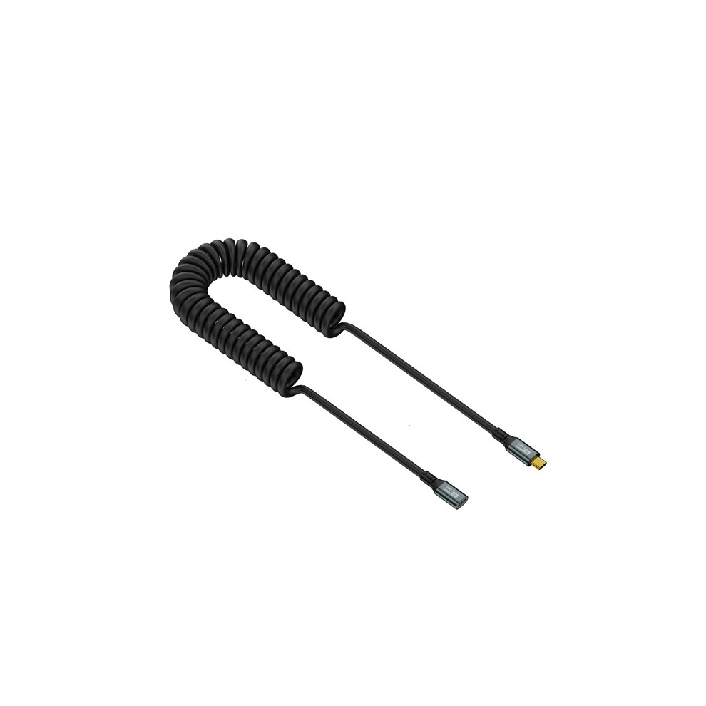 (C Male-C Female) Type-C Spring Data Cable Pd Fast Charging Cable Usb C To Usb C Cable 320997563013