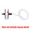 (White Rubber Ring) For Razer Viper Ultimate Mouse Roller Rubber Apron Replacement Rubber Ring 1