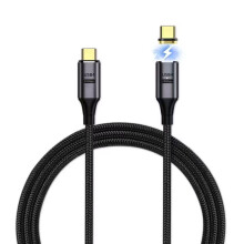 (Straight) PD100W 8K USB4.0 Type-C Male To Male Magnetism Data Cable Fast Charging Cable