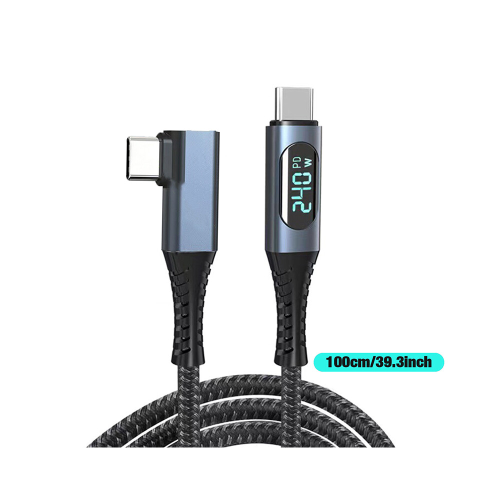 (Digital Elbow) Usb4 40Gb Data Cable Type-C Full Function 240W Fast Charging Cable 320997566519